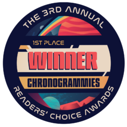 1st Place Chronogrammies 2022 Badge